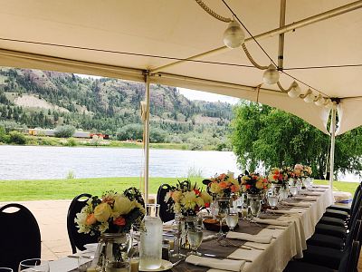 Outdoor Reception - Grape Arbour